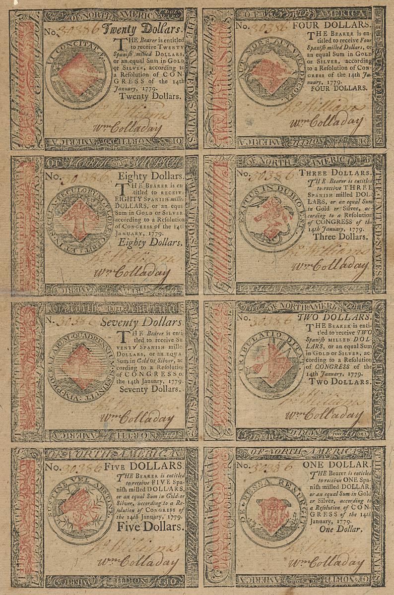 1966.0006 Currency, Detail