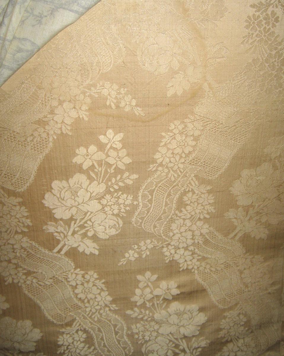 1957.0665 Easy chair upholstery detail 2