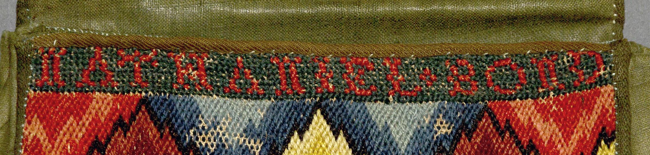 1956.0038.130 Pocketbook, Inscription
