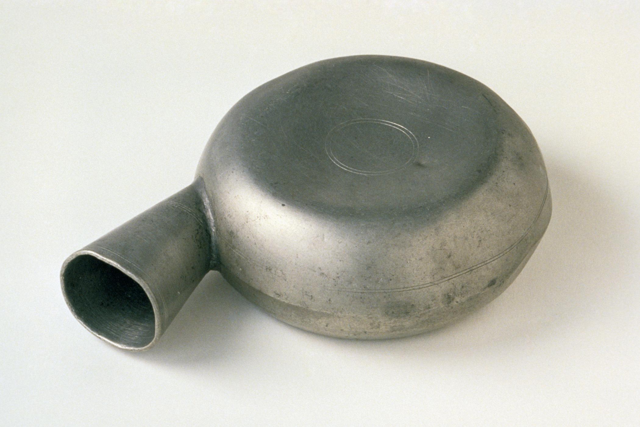 1966.0010 Pewter urinal