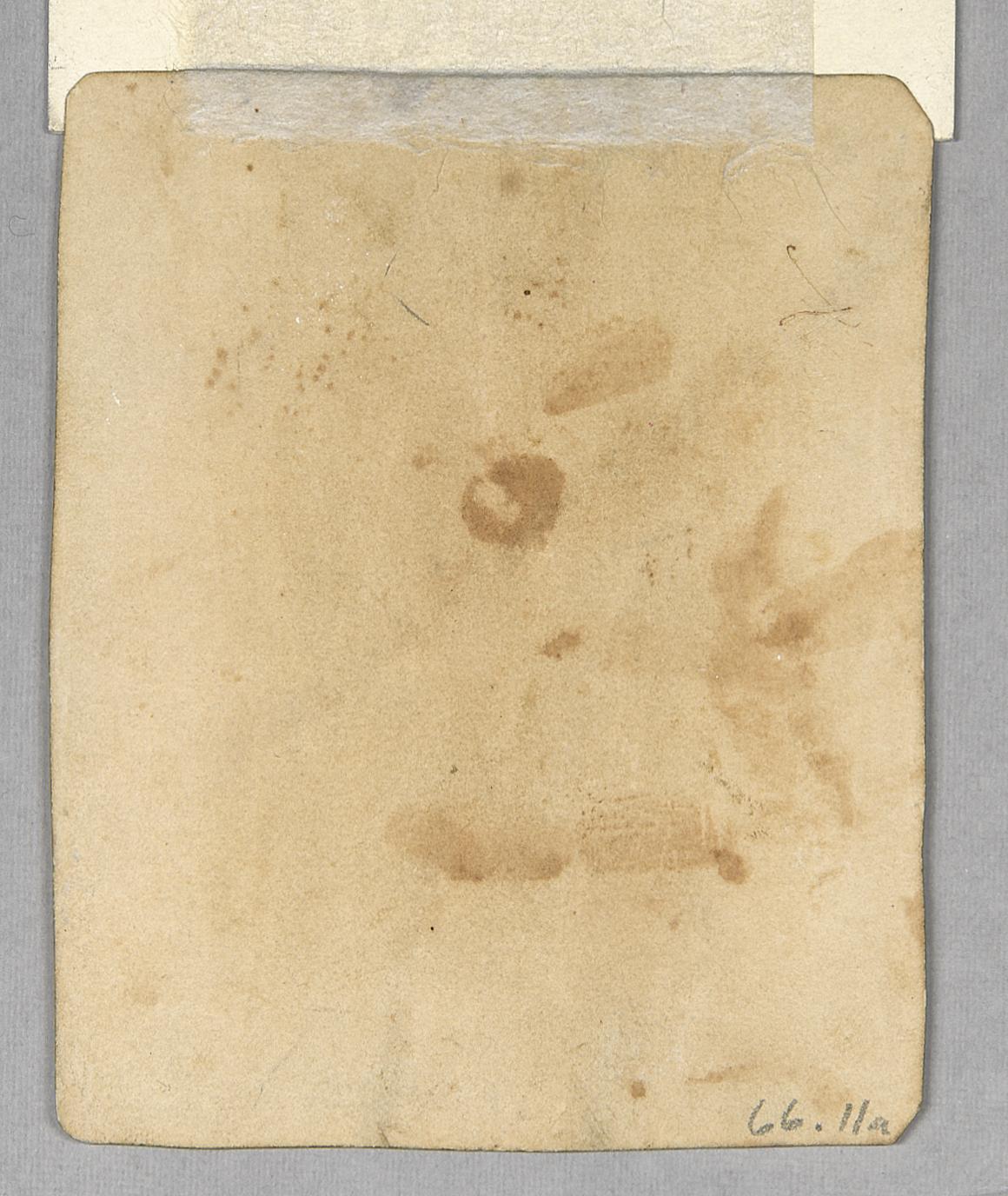 1966.0011 A Drawing, view 2, reverse