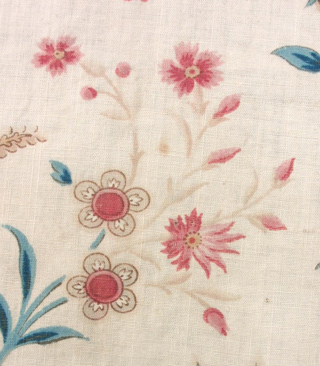 1966.0031 textile, printed detail 4