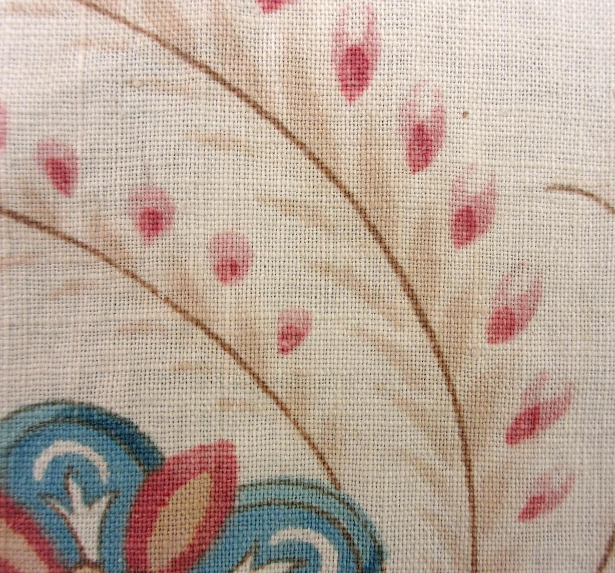 1966.0031 textile, printed detail 5