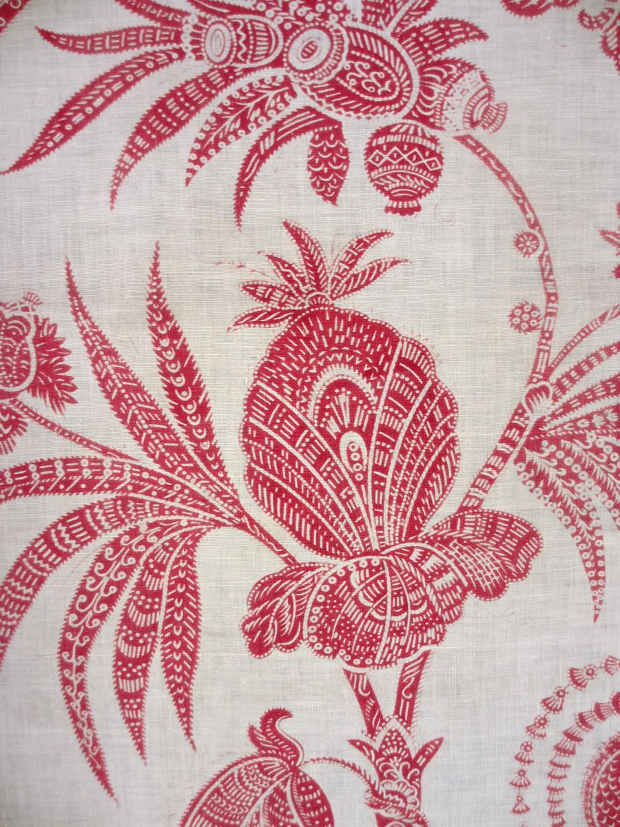 1966.0032.001 Textile, printed detail