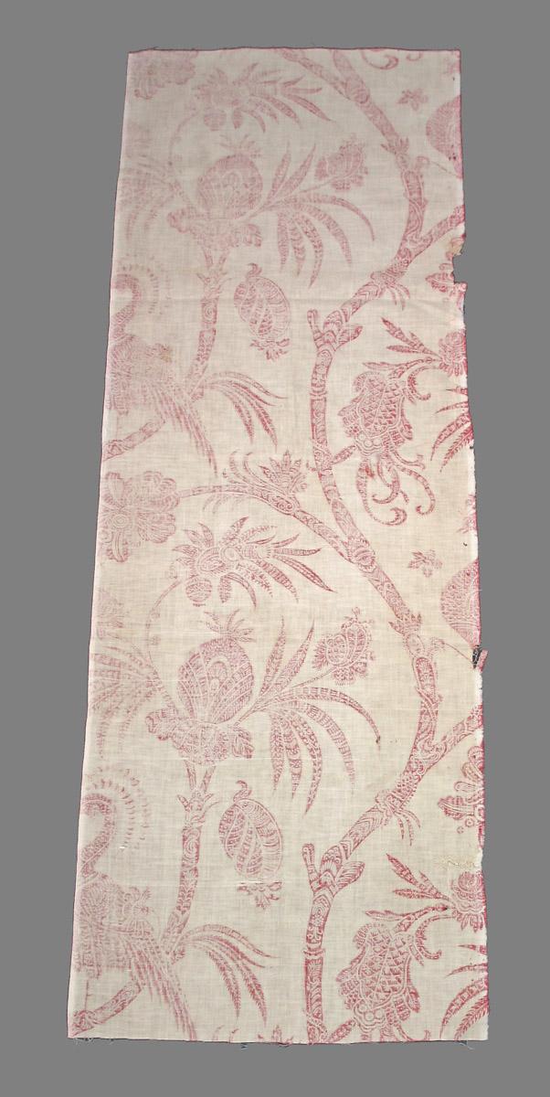 1966.0032.001 Textile, printed reverse