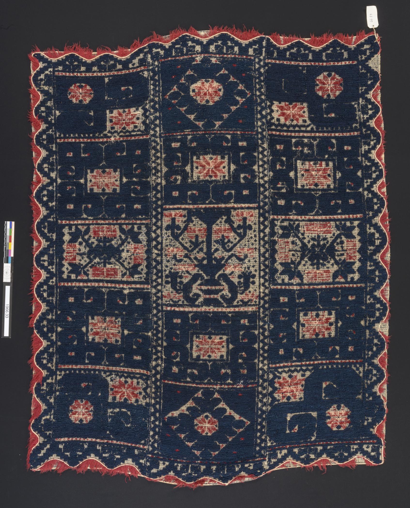 1966.0033 Bedcover, view 1