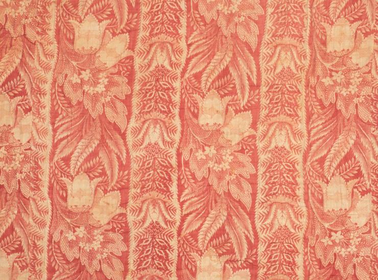 T1195 Textile, printed, design repeat