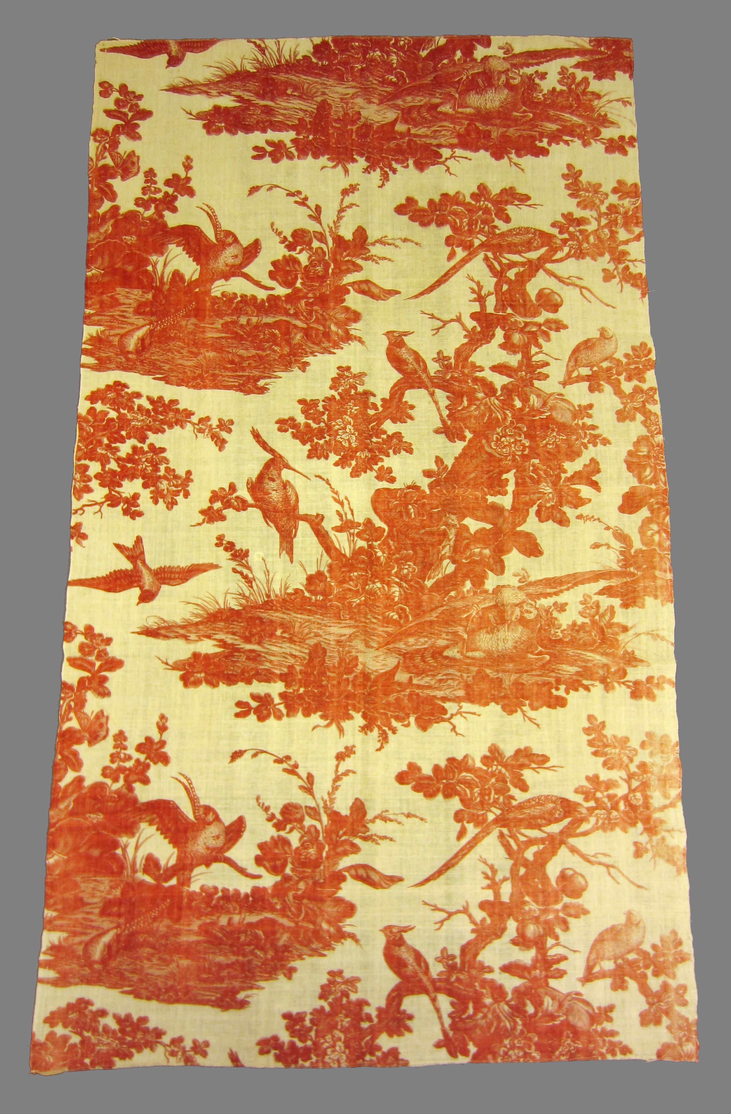 1966.0038 textile, printed obverse