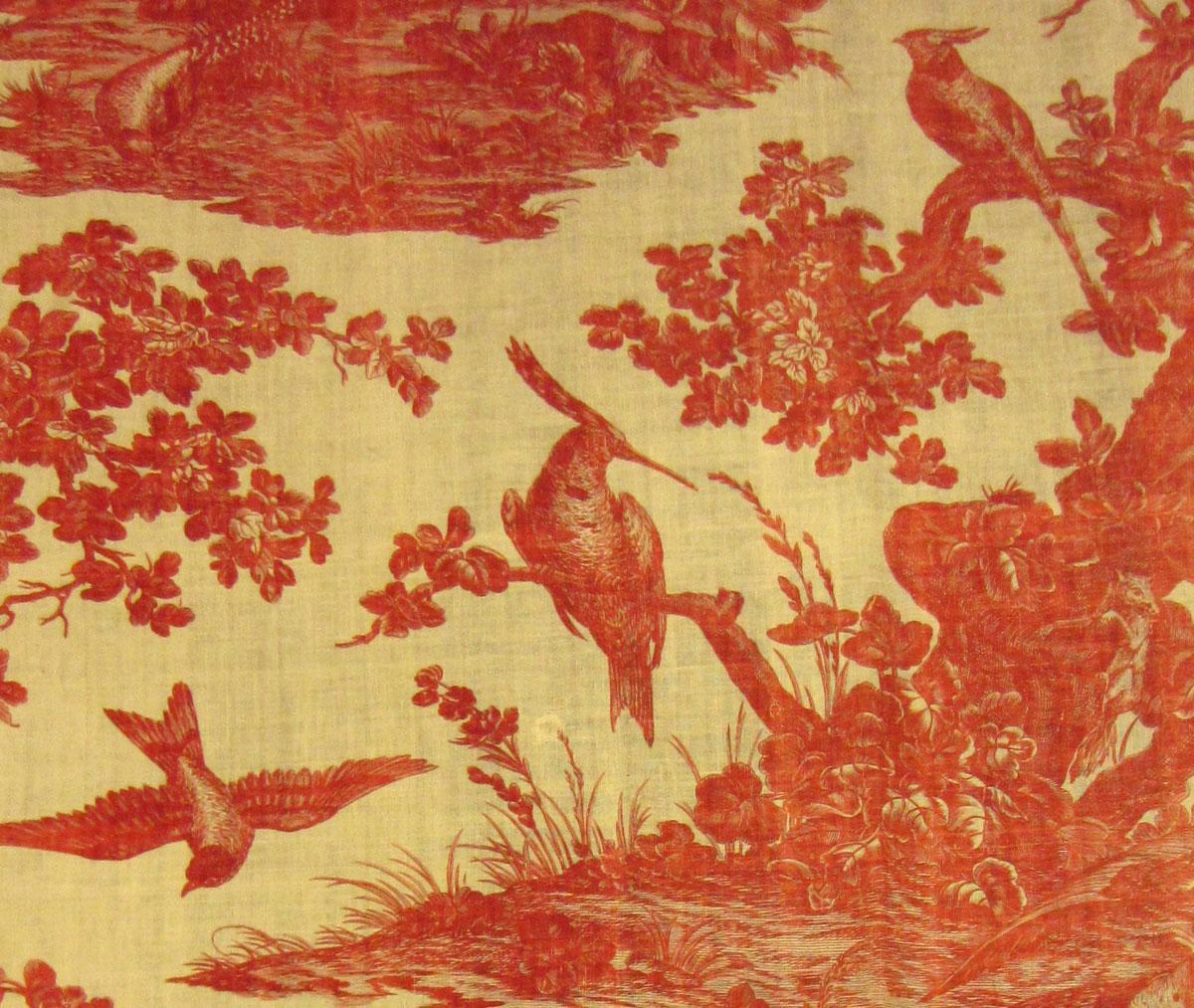 1966.0038 textile, printed detail 4