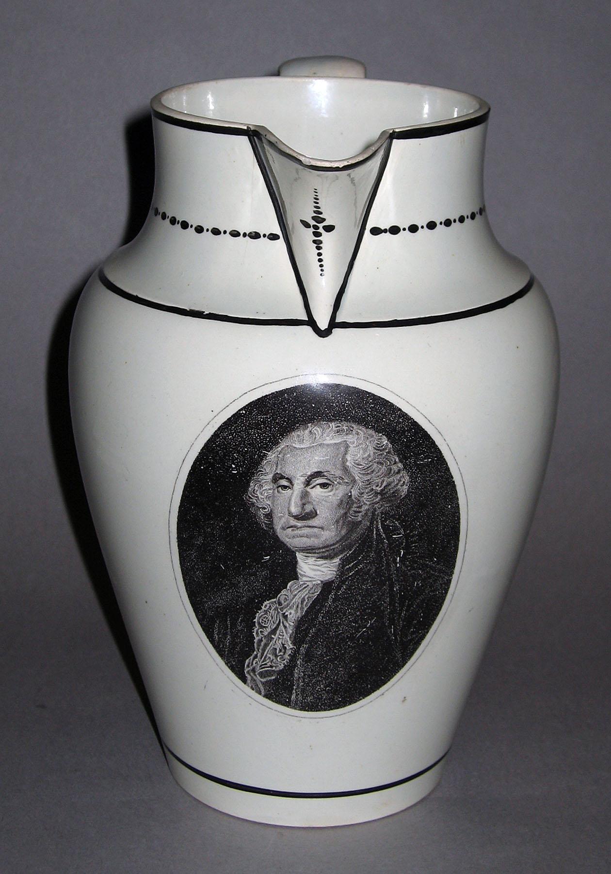 1966.0044 Herculaneum Pearlware Jug