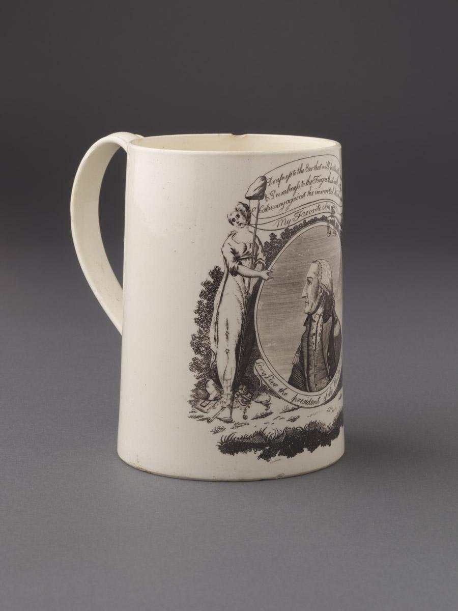 1966.0046 Long Live Mug (view 3)