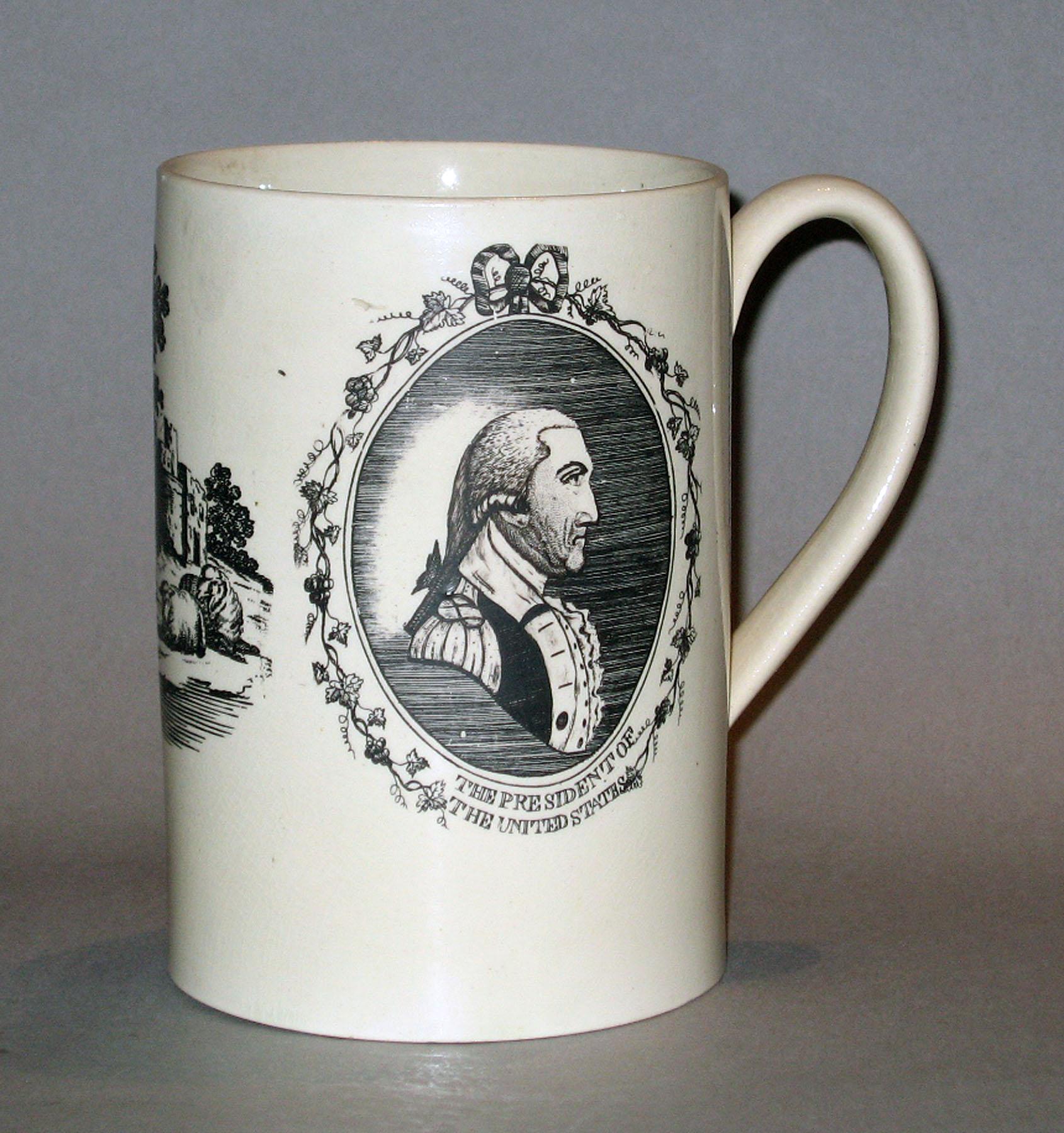 1966.0047 Pearlware Mug