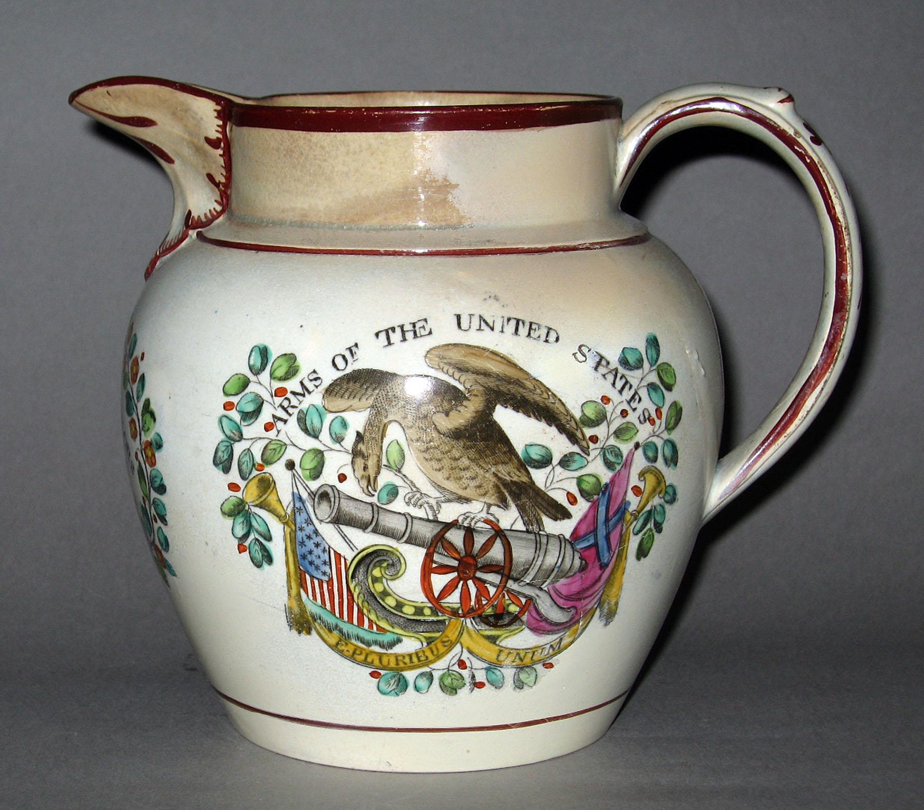 1966.0052 Pearlware jug