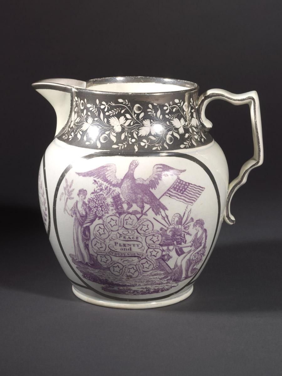 1966.0059 Lusterware Jug (view 2)