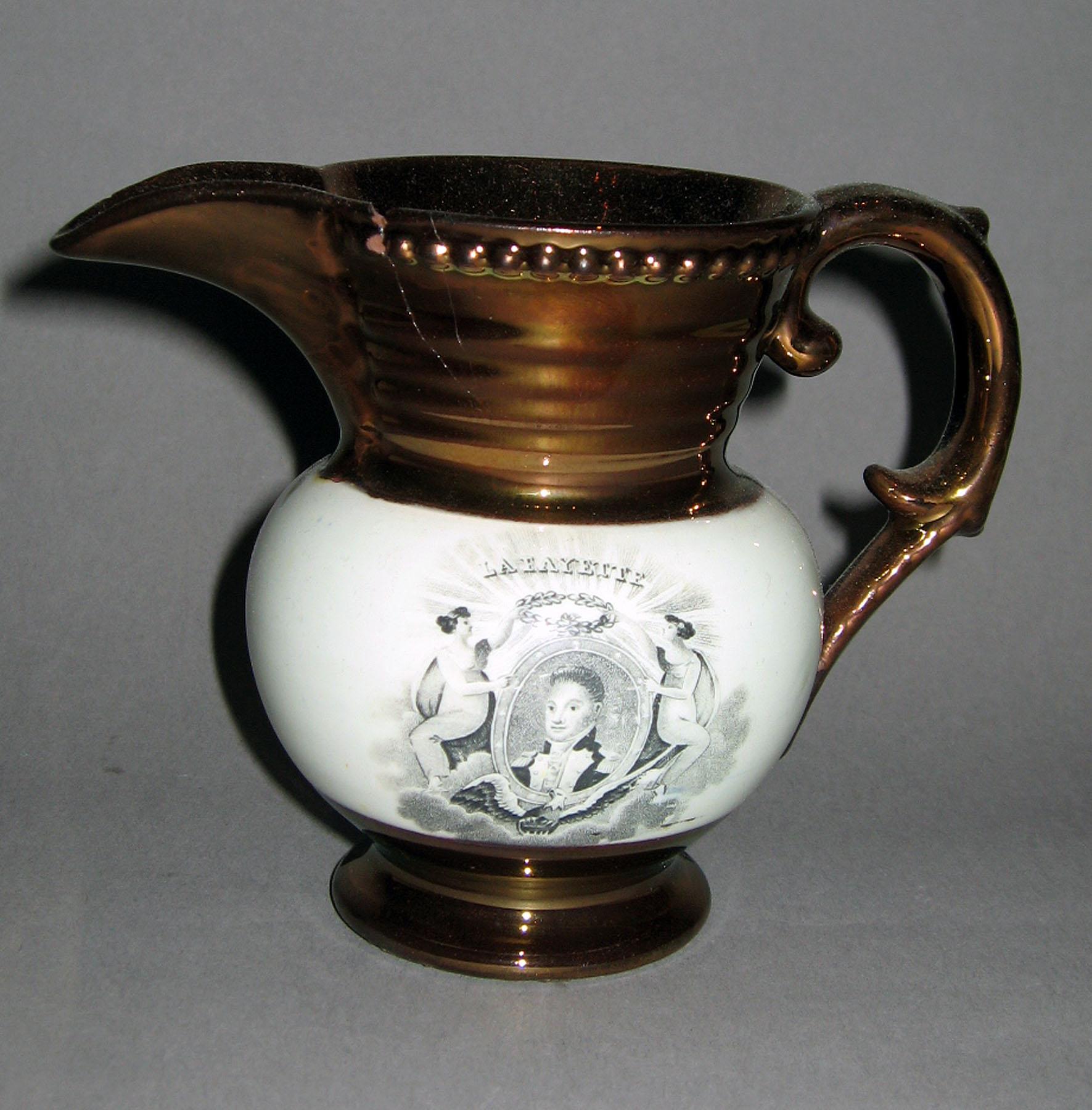 1966.0068 Lusterware pitcher