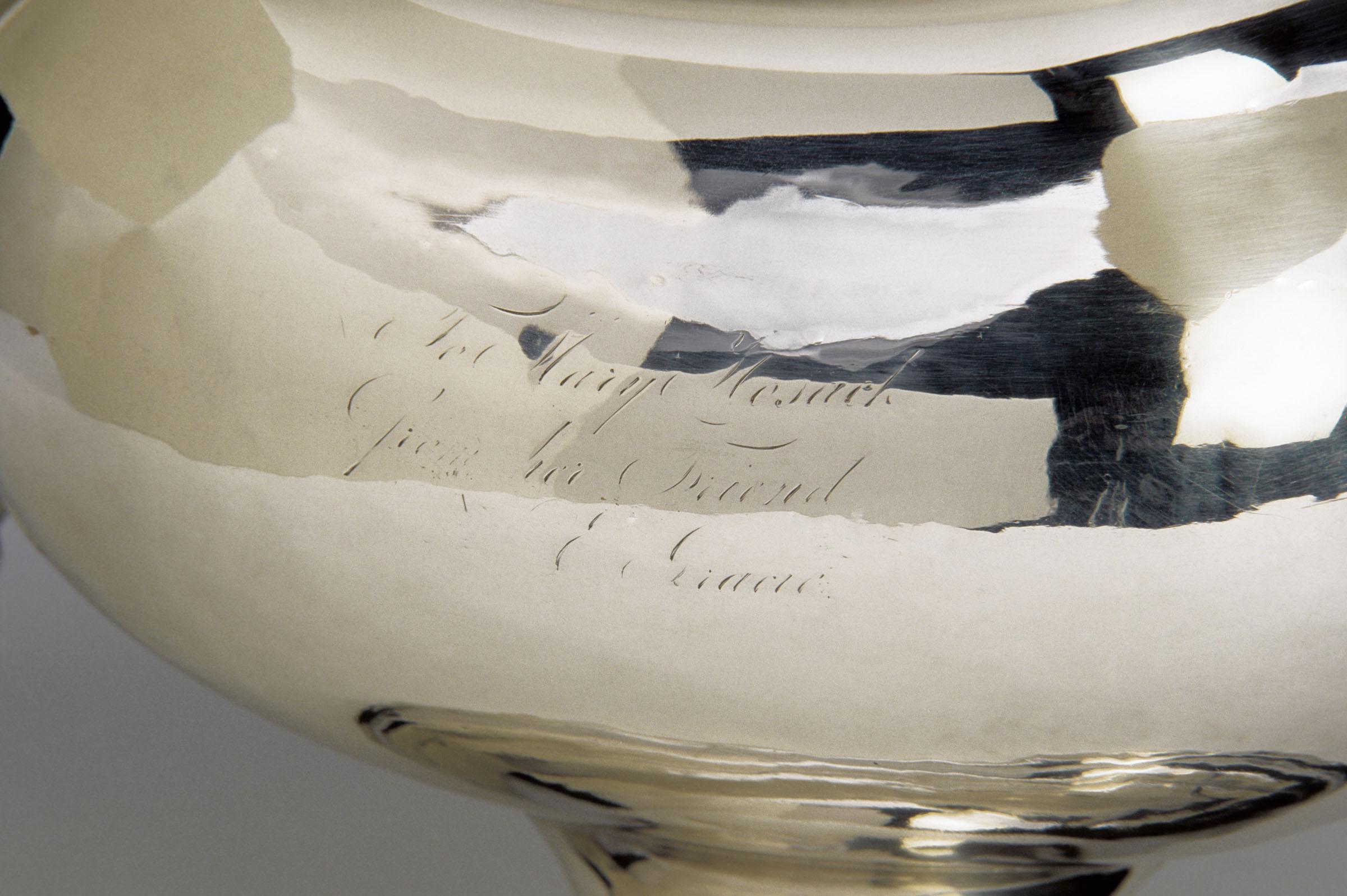 1966.0071.001 Hot Water Pot, detail 1