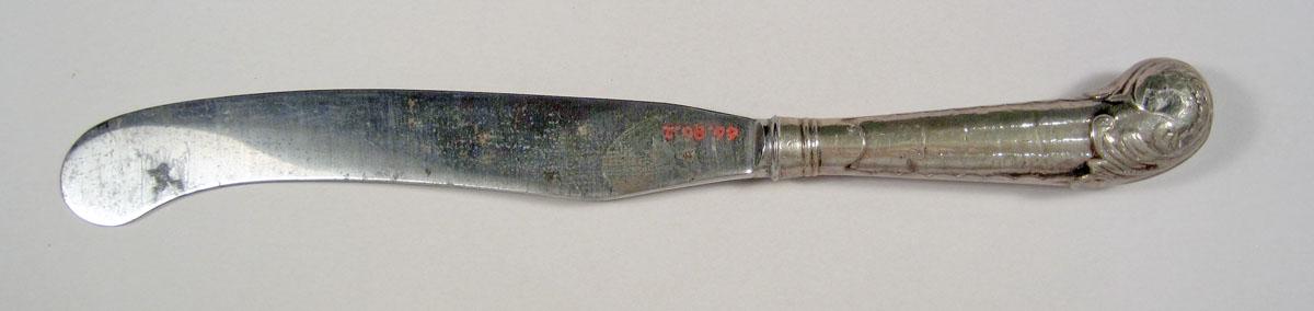 1966.0080.002 Silver Knife underside