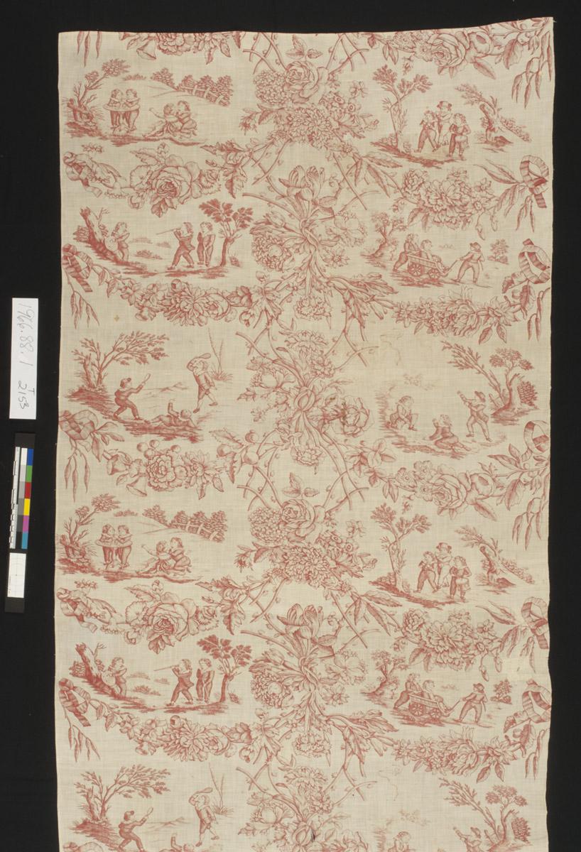 1966.0088.001 Textile, printed, view 2