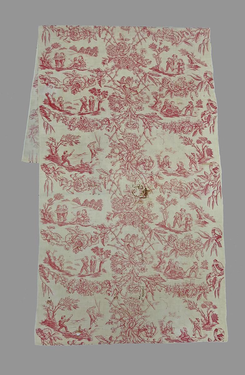 1966.0088.001 Textile, printed obverse