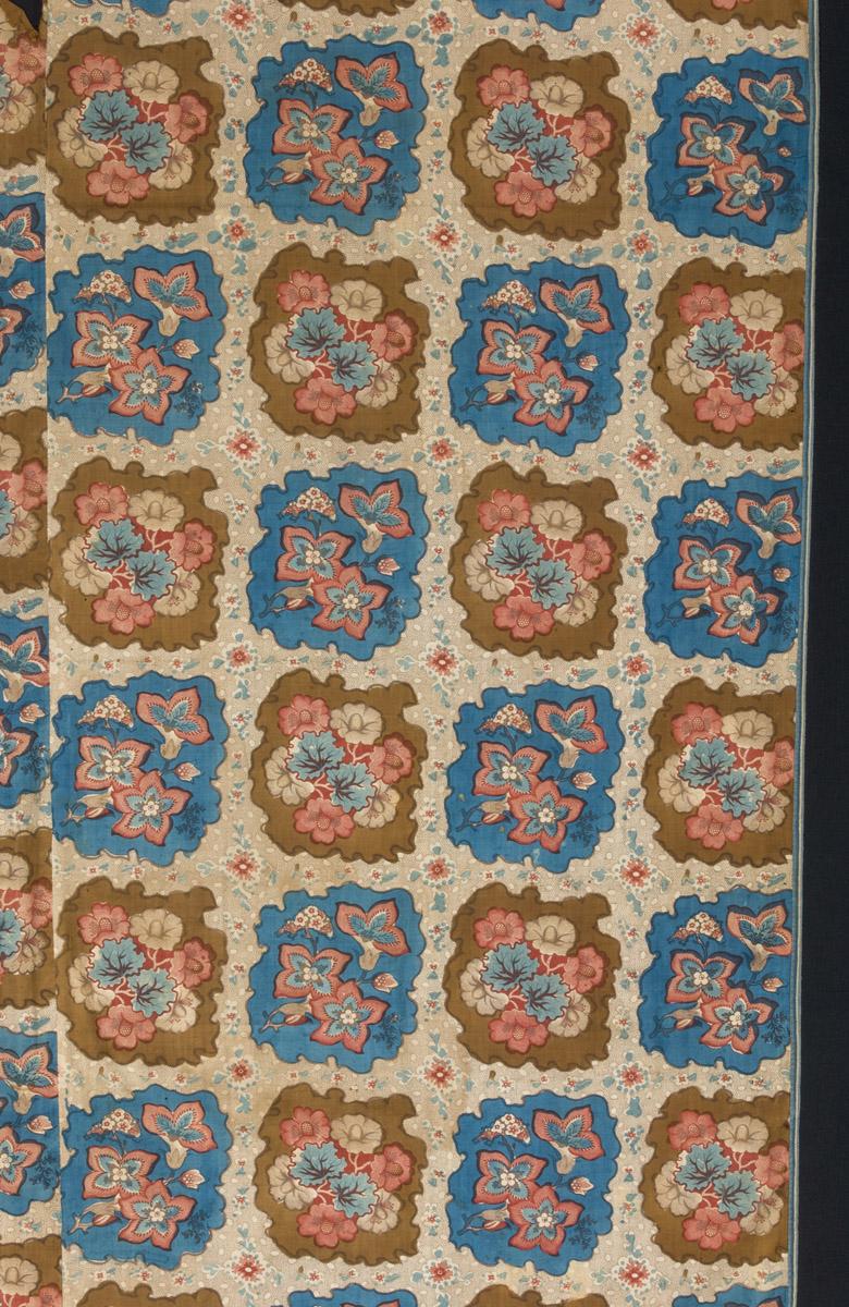 1966.0090 Textile, printed, detail 2