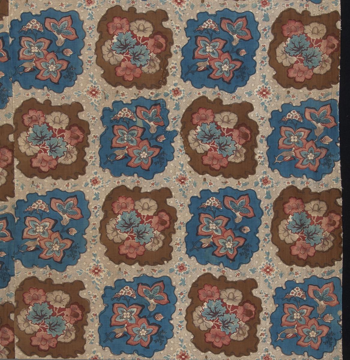 1966.0090 Textile, printed, detail 3