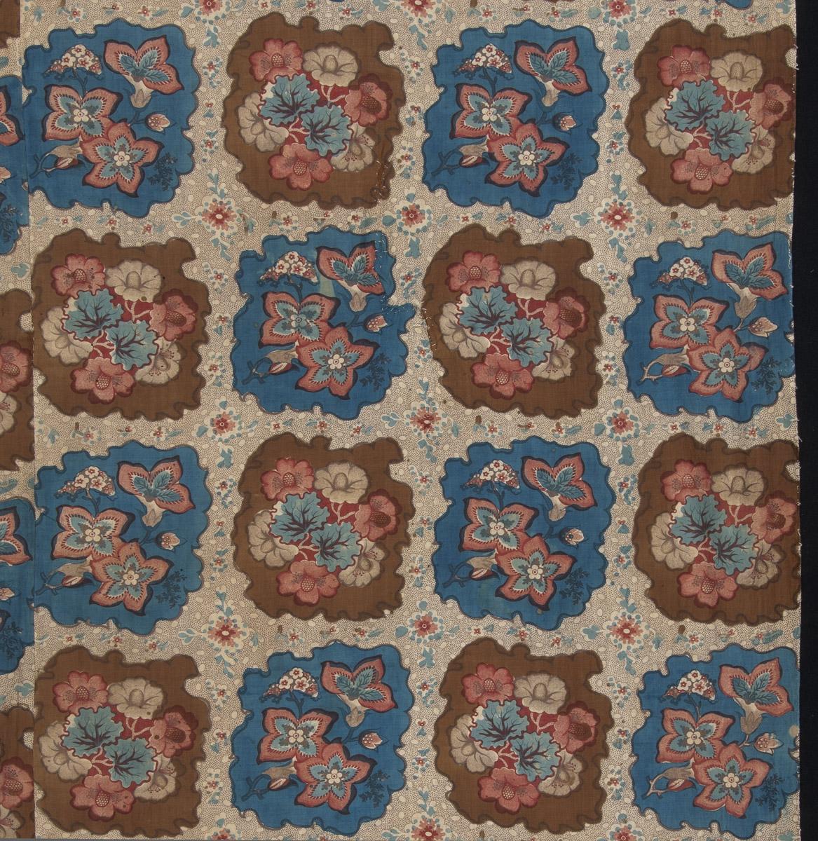 1966.0090 Textile, printed, detail, Book image C302