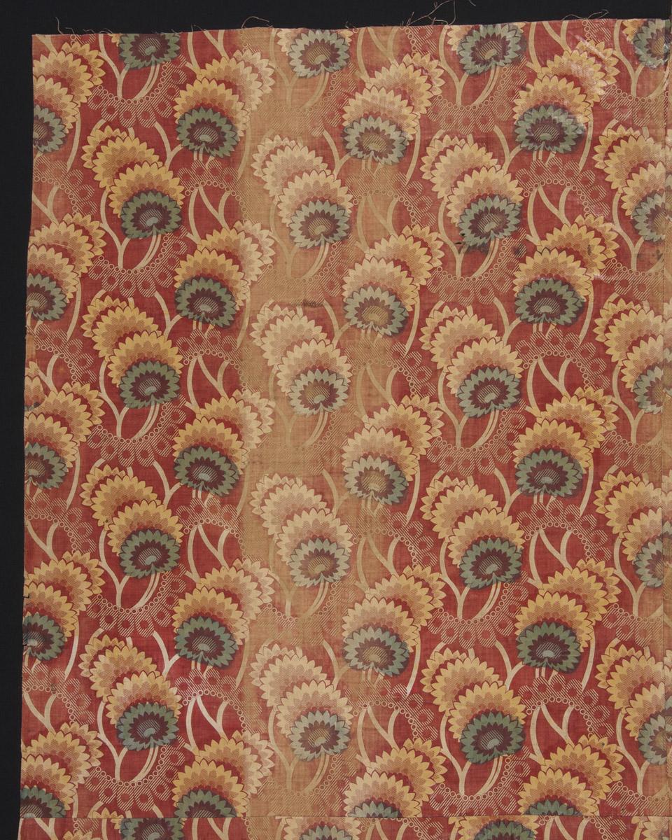 1966.0091 Textile, printed, detail 1