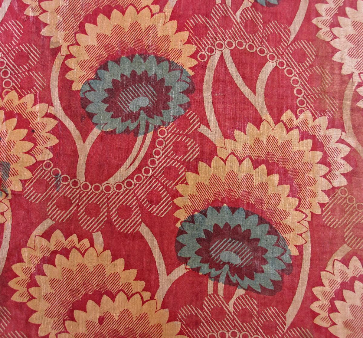 T2289 textile, printed design repeat