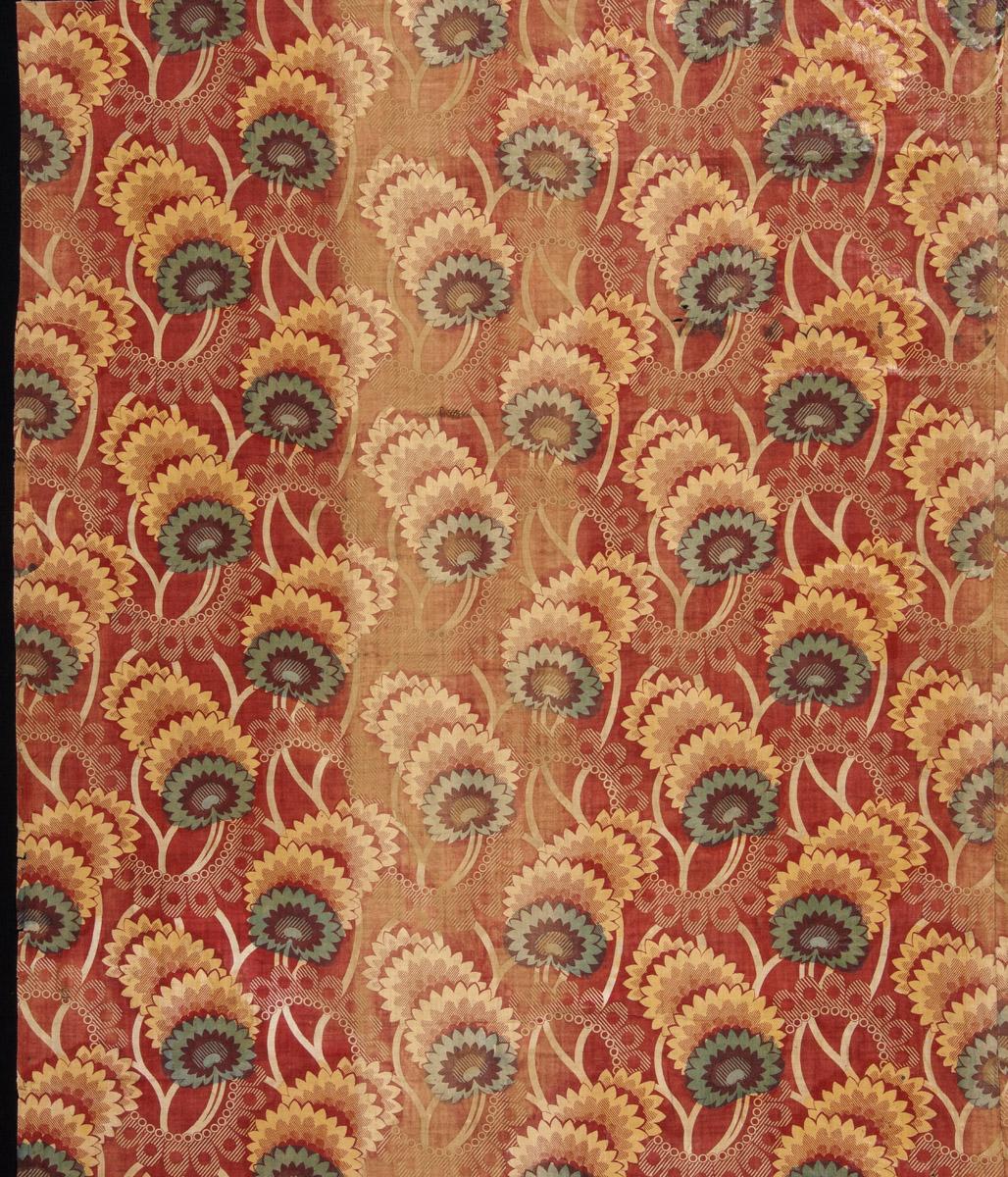 1966.0091 Textile, printed, detail, Book image C185