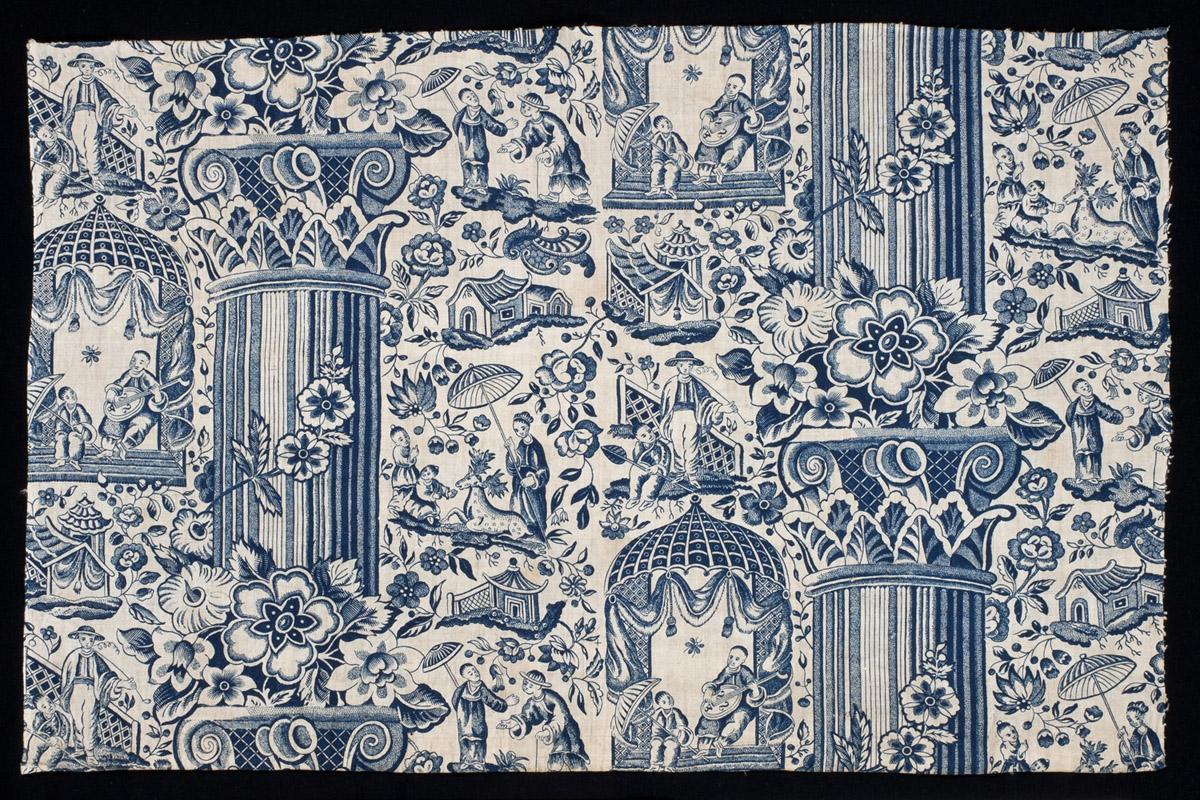 1966.0098 Textile, printed, view 2