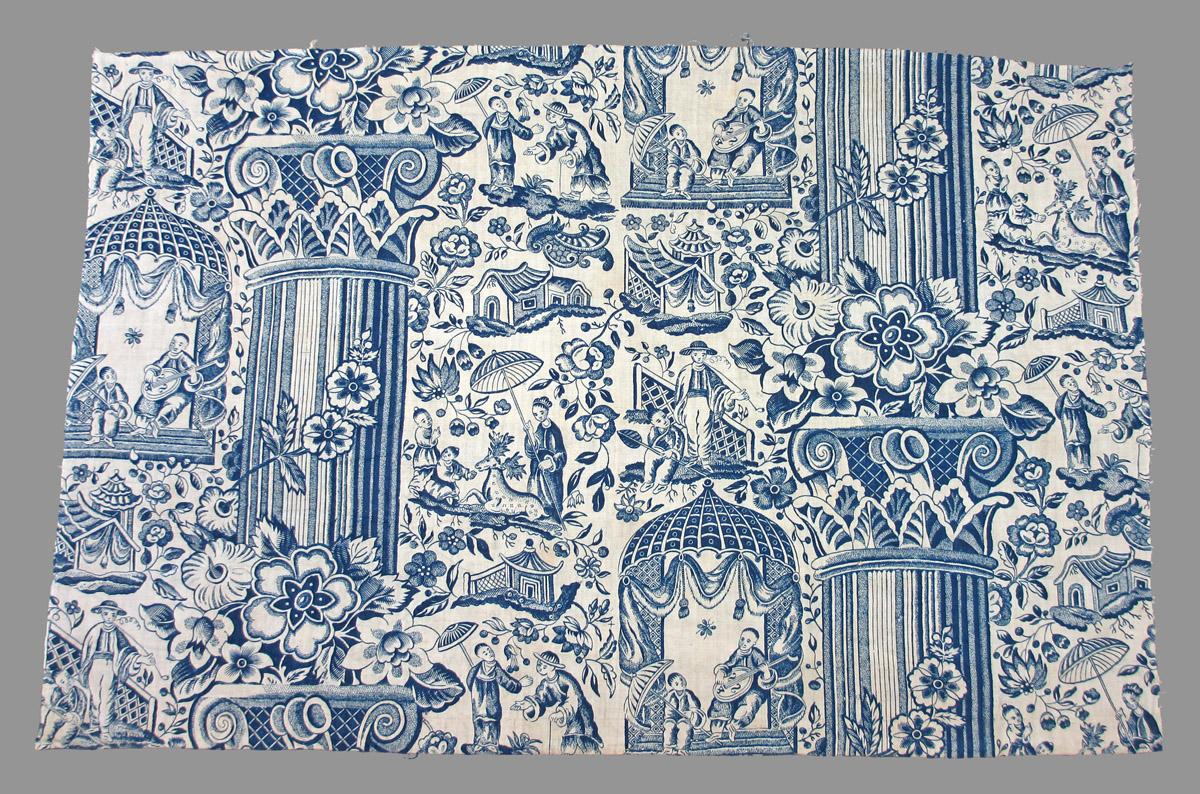 1966.0098 textile, printed obverse