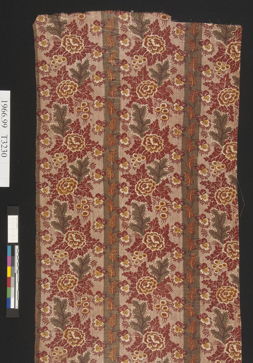 1966.0099 Textile, printed, detail 1