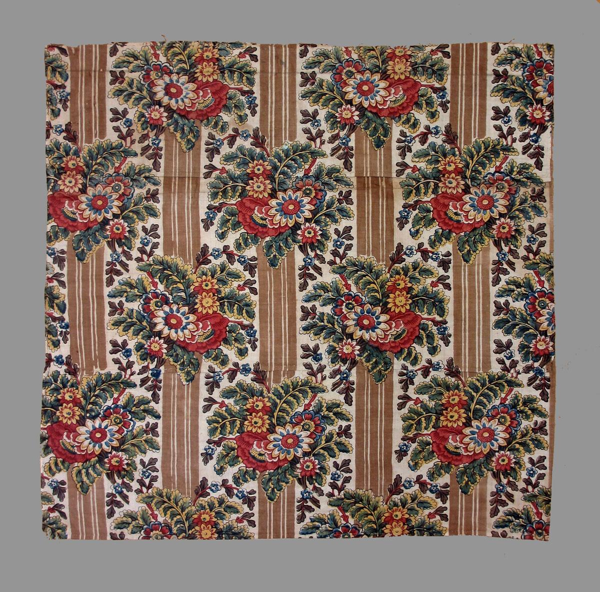 1966.0100 B Textile, printed obverse