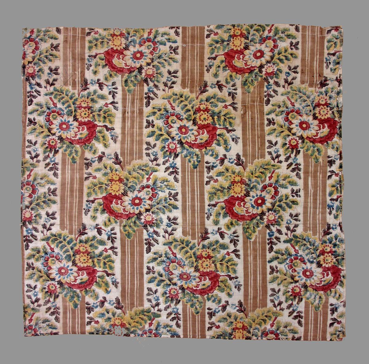 1966.0100 B Textile, printed reverse