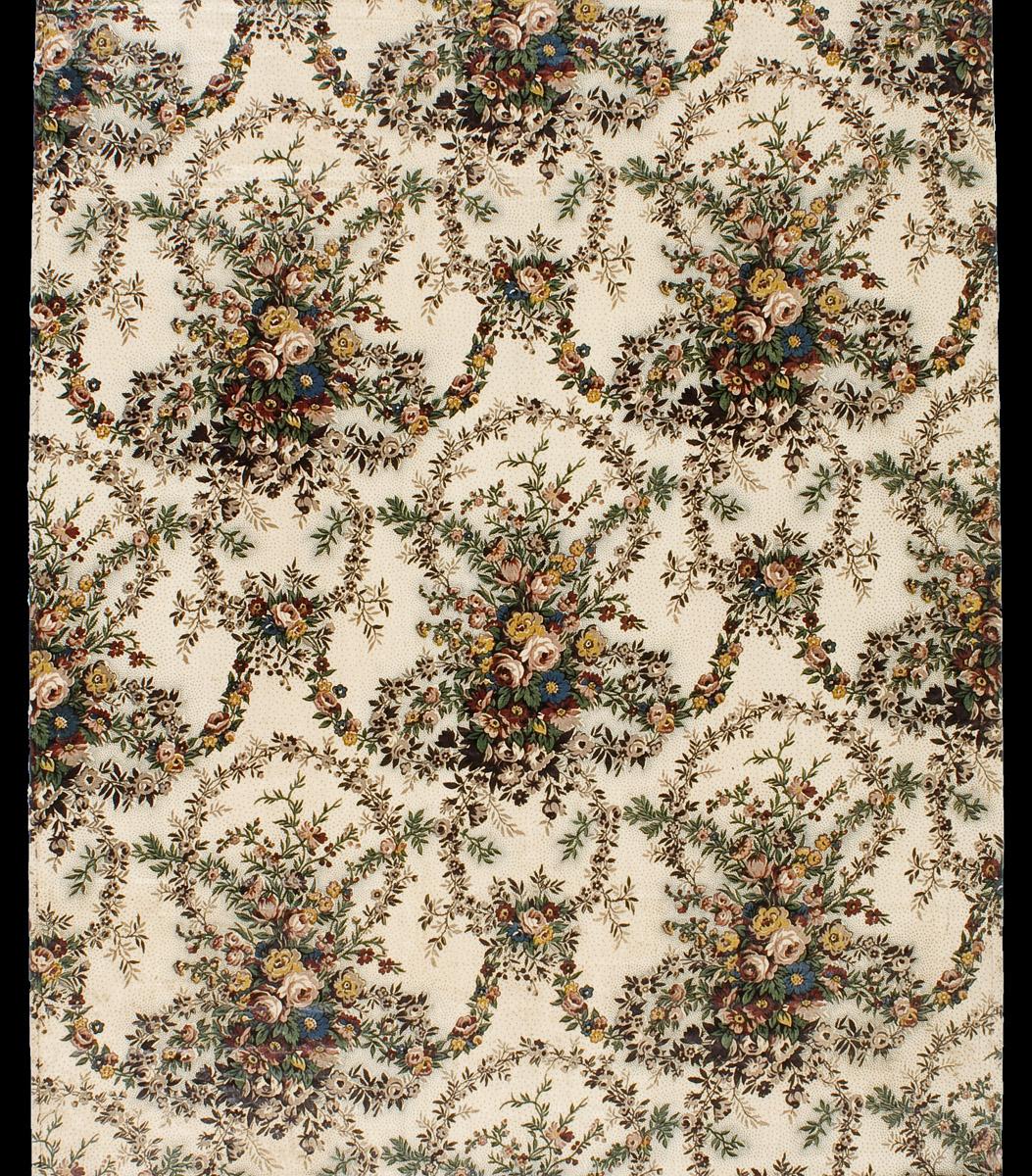 1966.0101 Textile, printed, detail 3