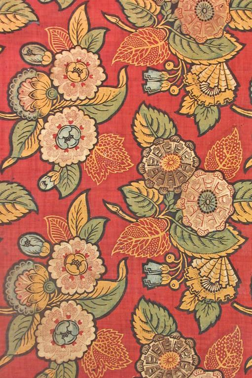 T2222 textile, printed design repeat