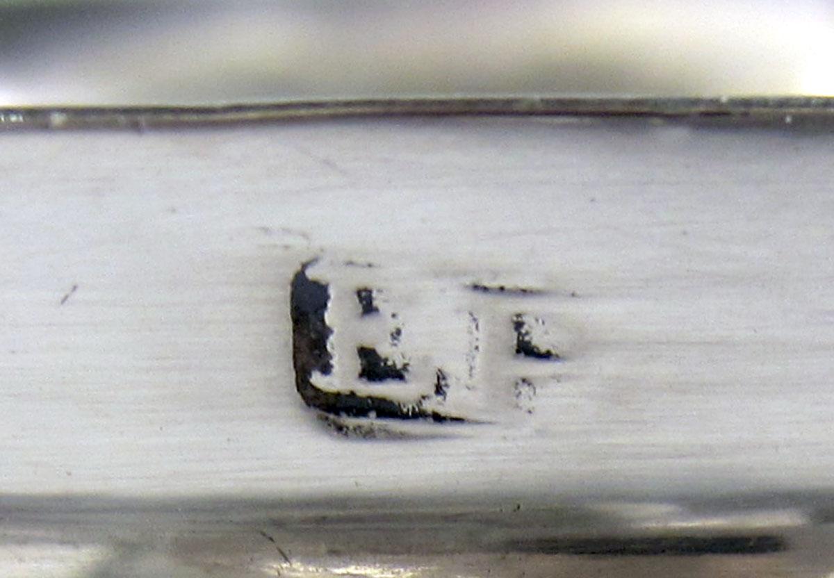 1966.0114 Silver Porringer mark 1