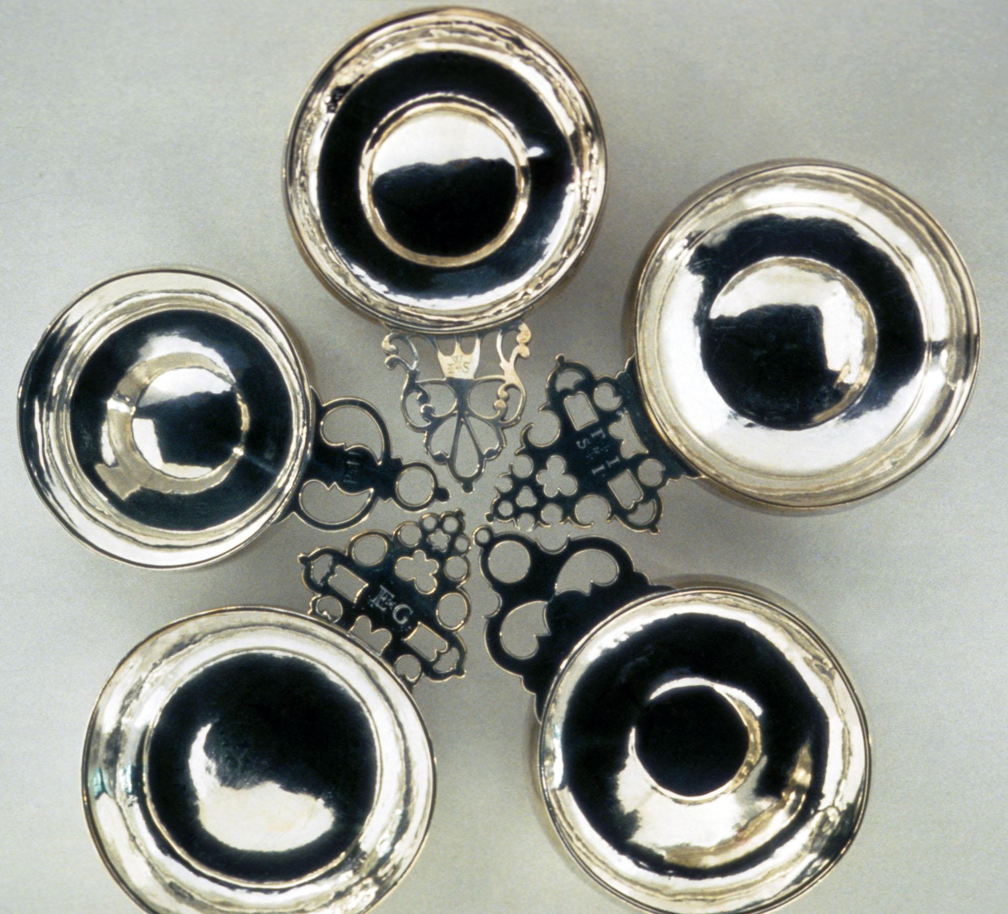 1956.0046.001, 1959.2303, 1965.1348, 1965.1353, 1966.0114 Porringer