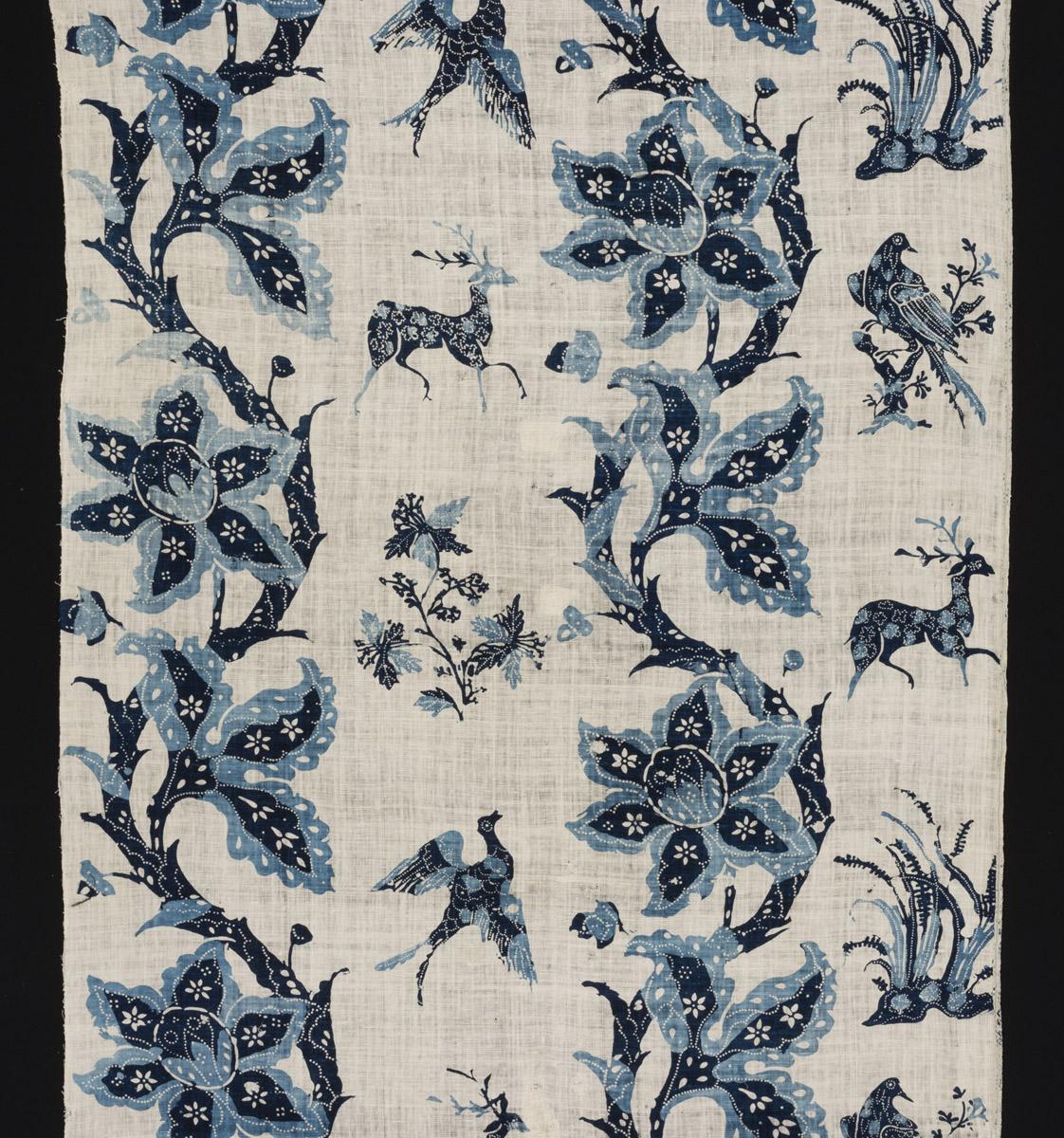T1015 textile, printed design repeat