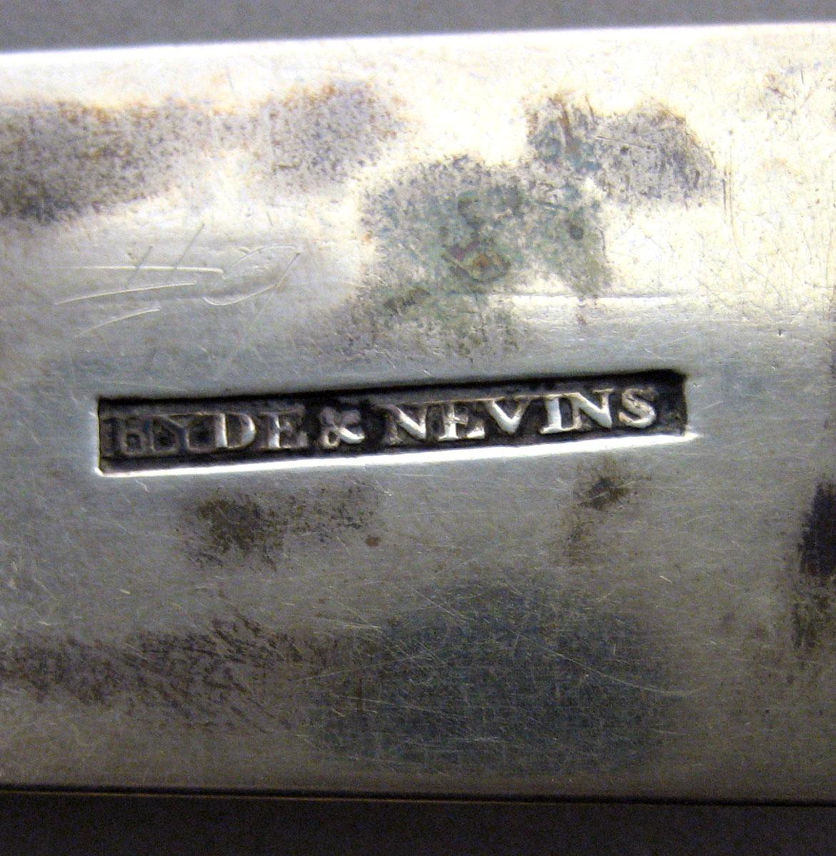 1966.0125 Silver Spoon mark