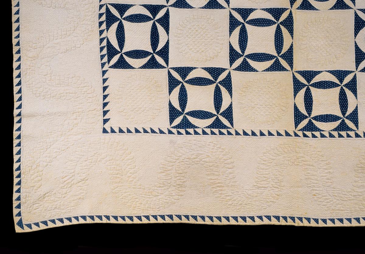 1966.0133 Quilt (detail 2)