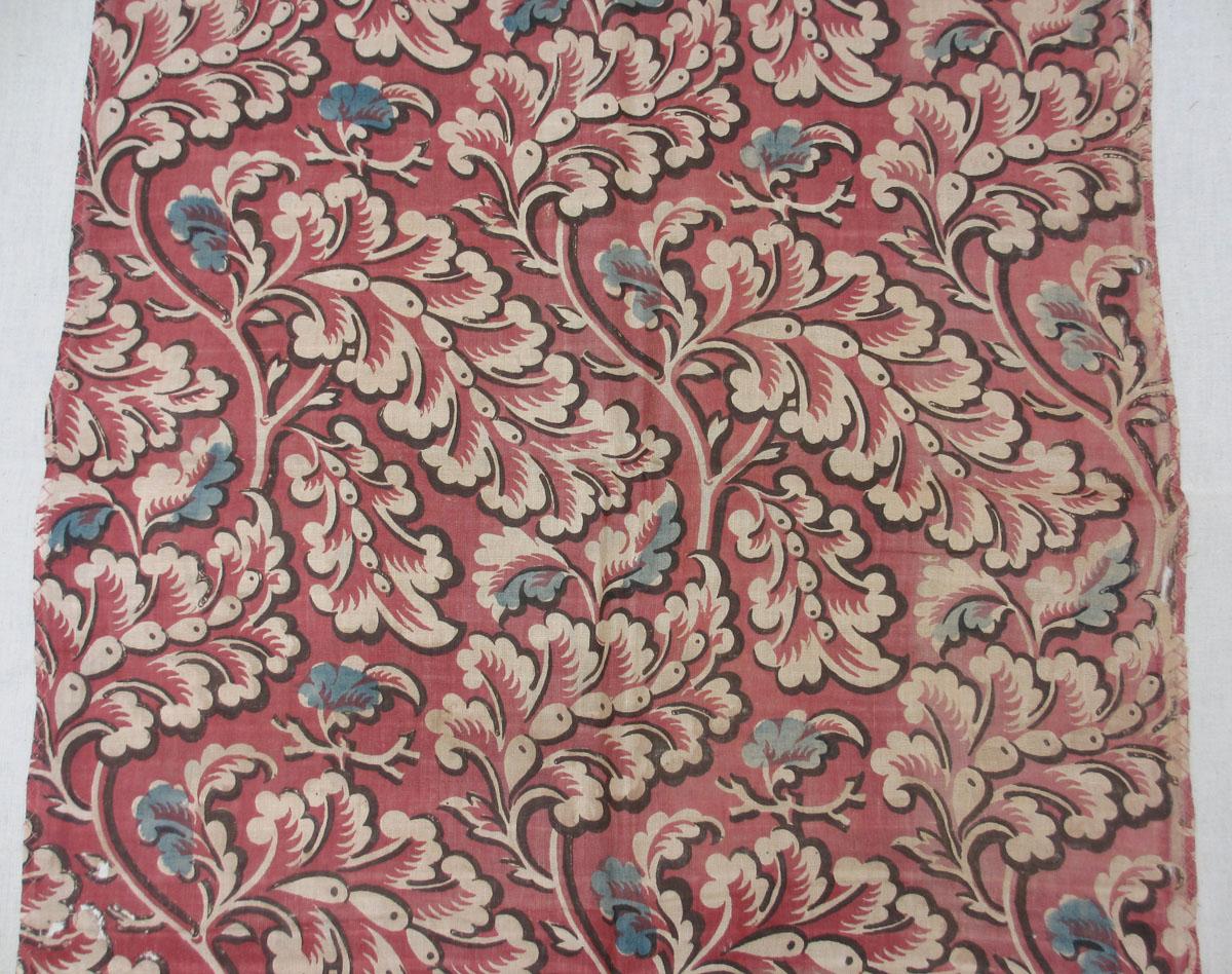 1966.0134 Textile, printed detail