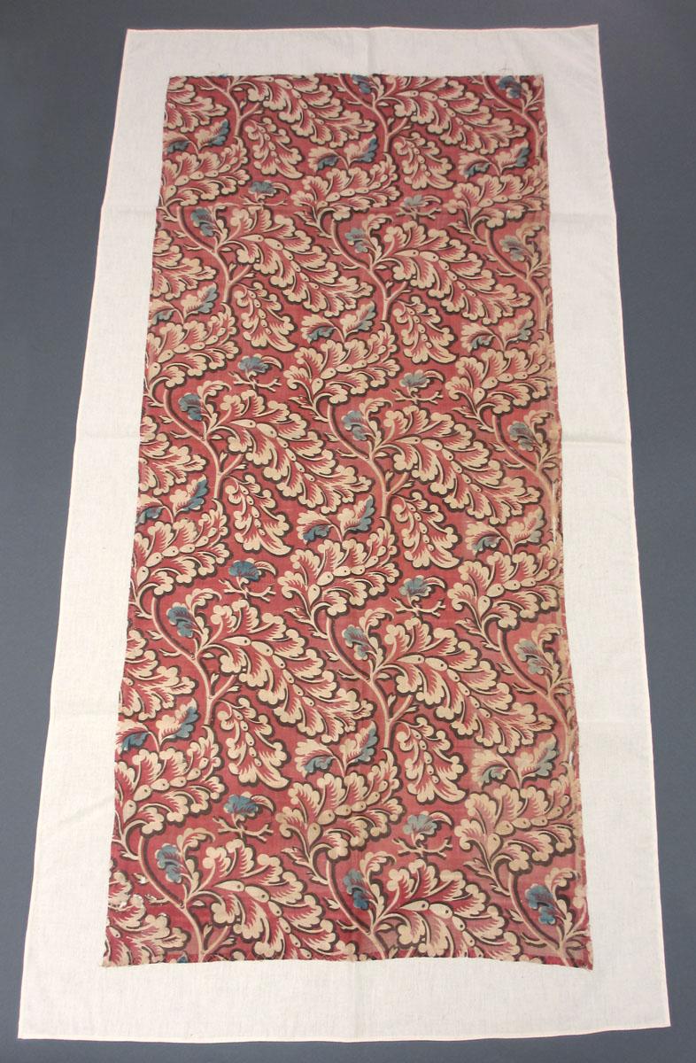 1966.0134 Textile, printed partial obverse