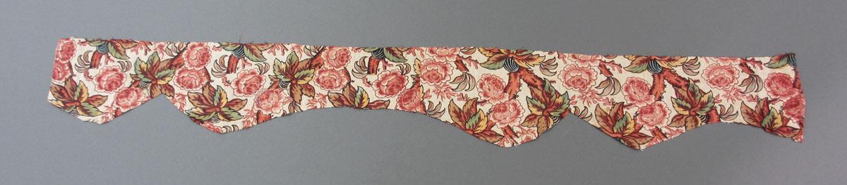 1966.0136 Textile, printed obverse