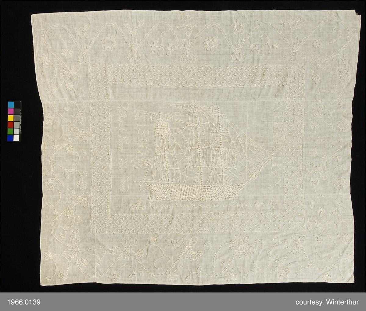 1966.0139 Bedcover (overall)