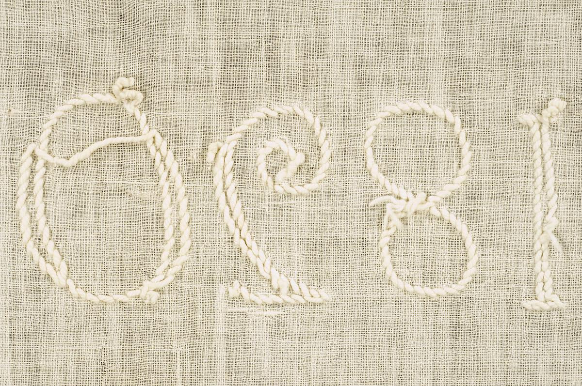 1966.0139 Bedcover (detail 6)