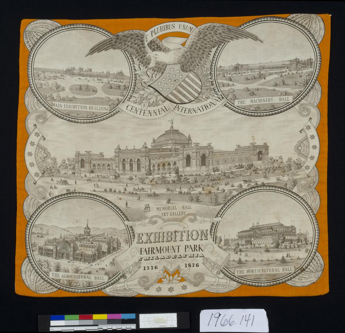 1966.0141 Handkerchief, view 2
