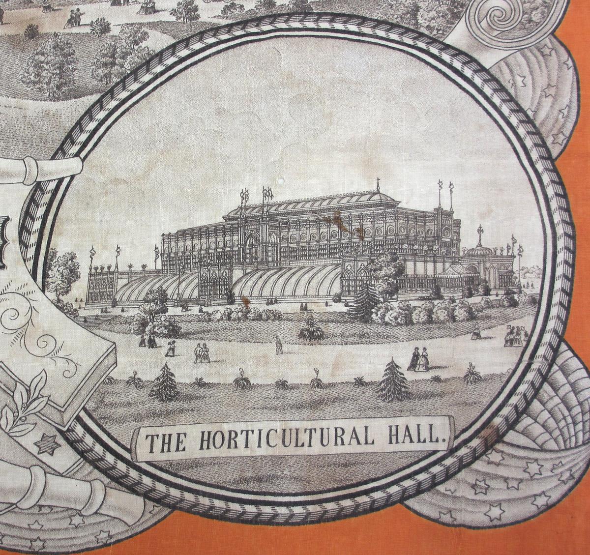 1966.0141 textile, printed detail 4