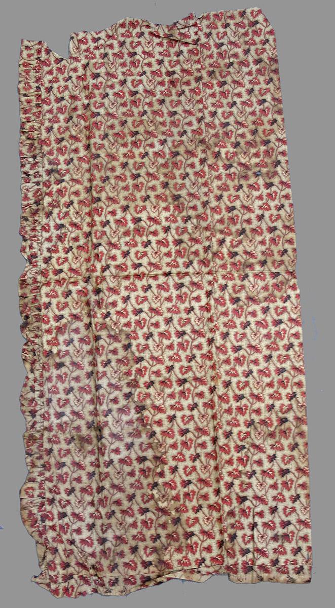 1966.0142 A Textile, printed obverse