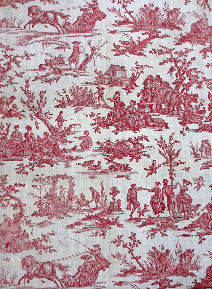 T43 Textile, printed, design repeat